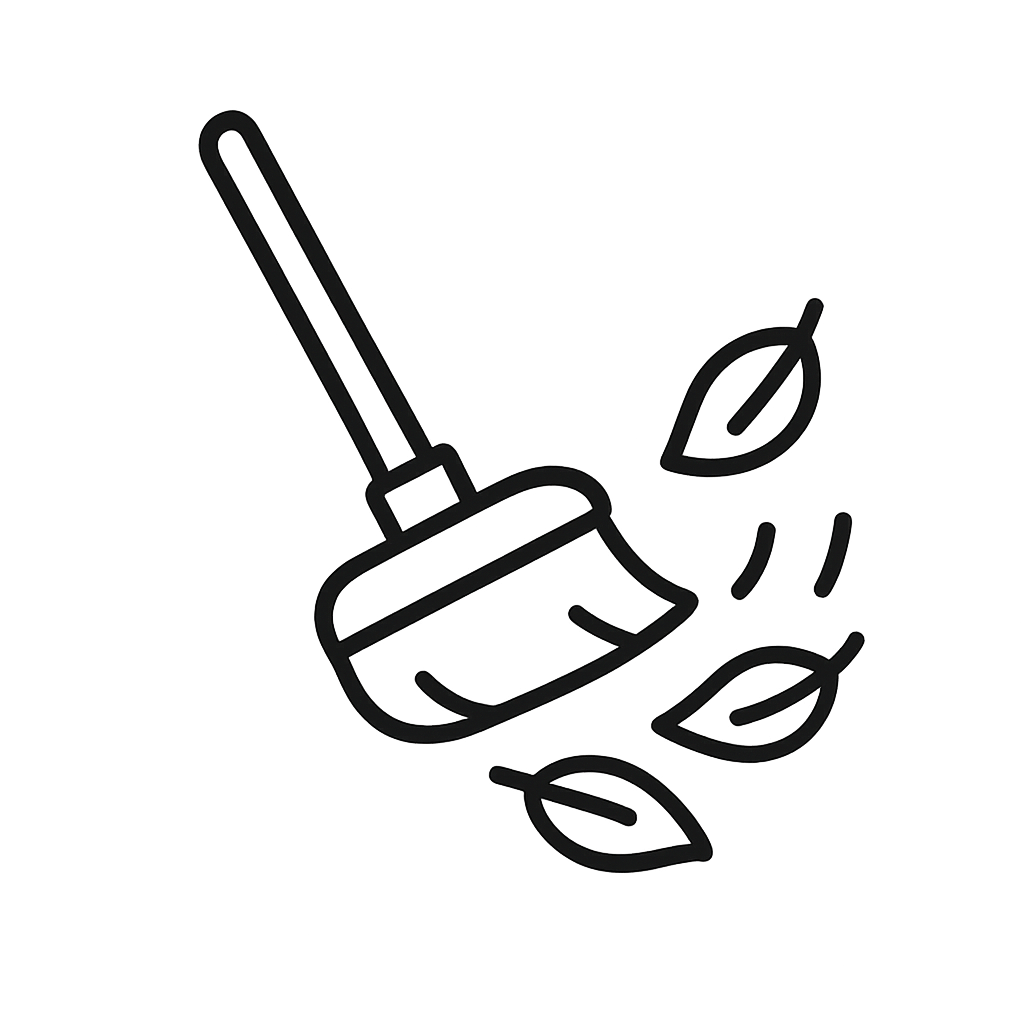 Patio Sweep Icon
