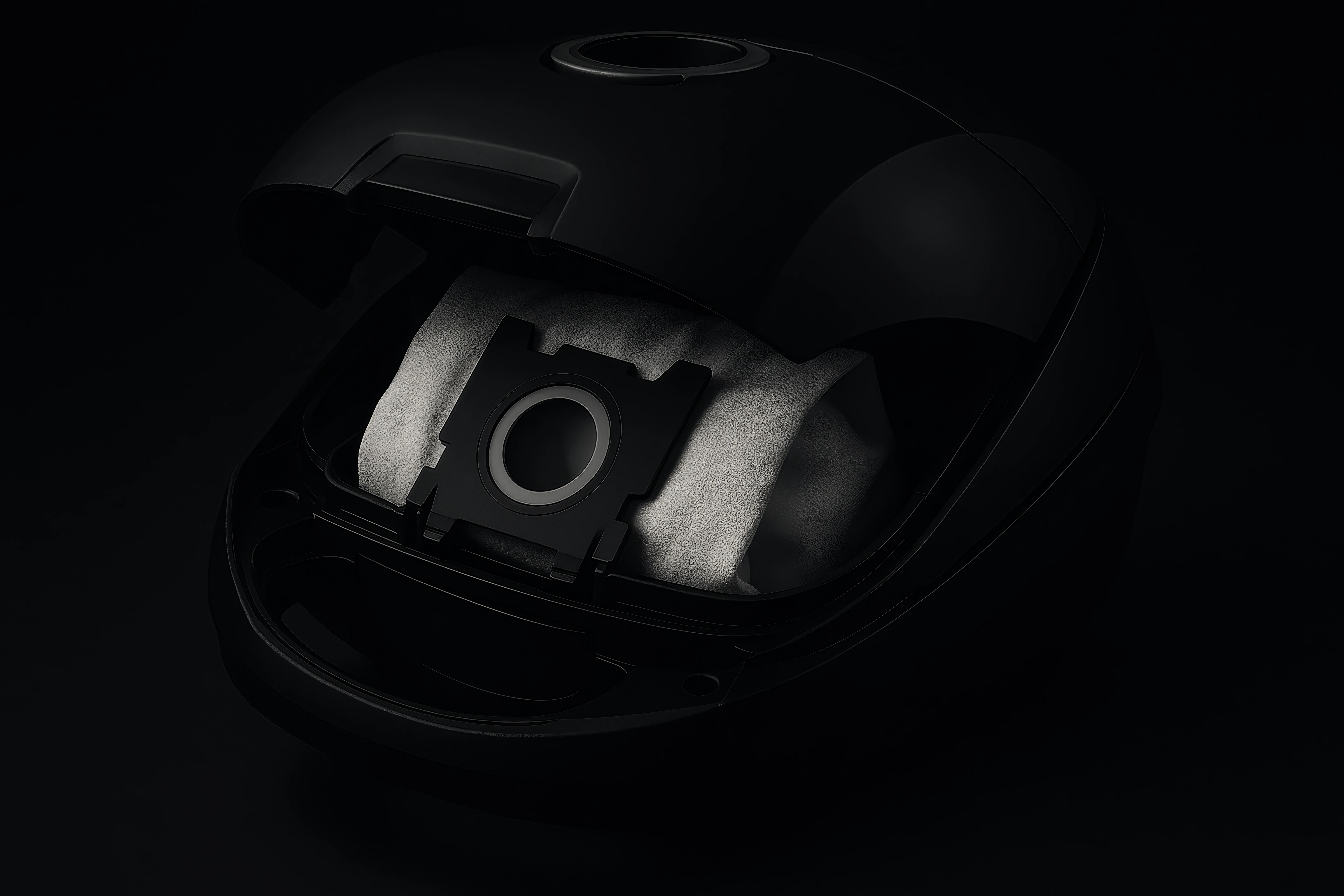 Miele Vacuum Partially Open