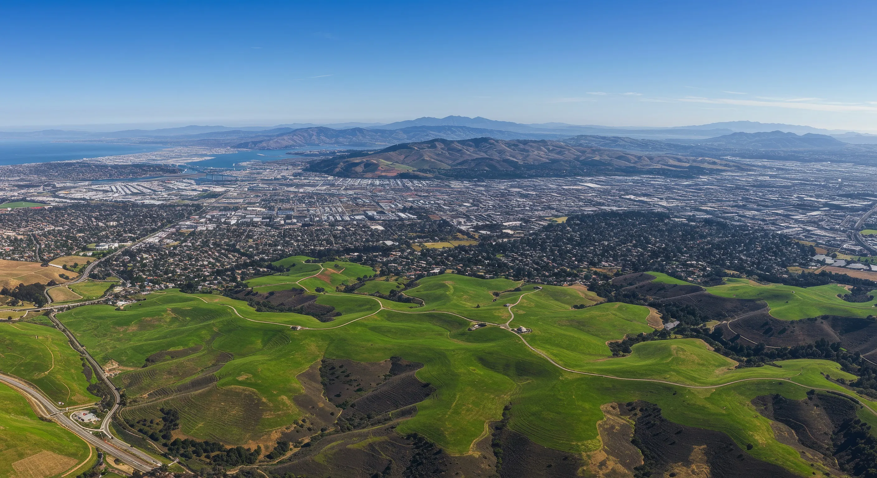 View of Contra Costa County from a clean home